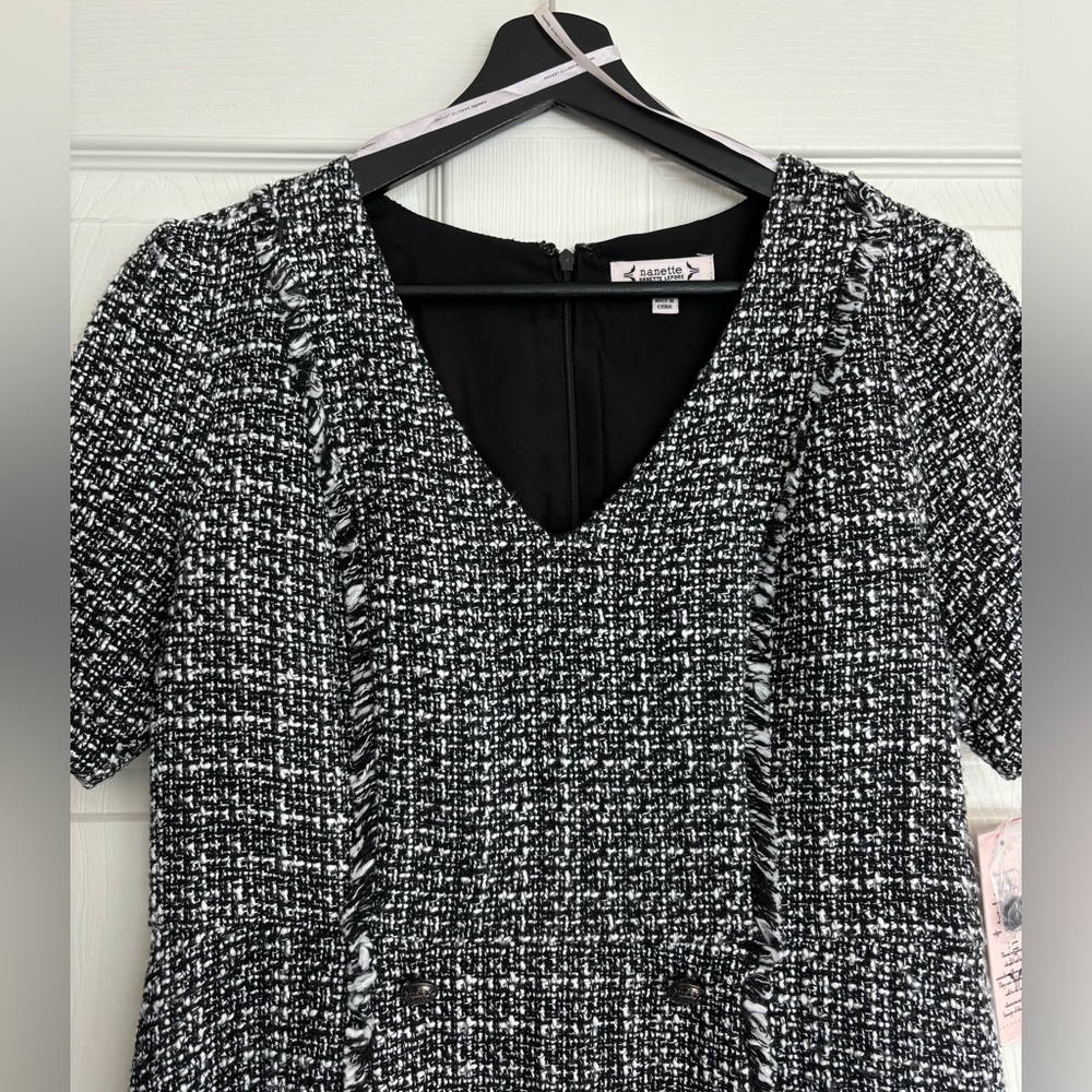 NWT Nanette Lepore Tweed Dress - Picture 3 of 6